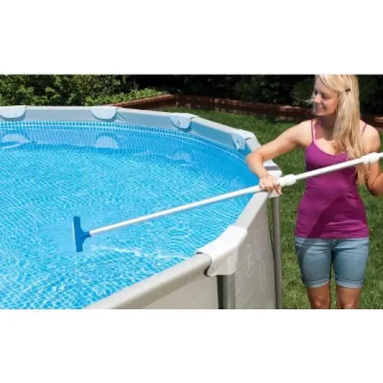 Intex 29055E 110 Inch Telescoping Above Ground Pool Maintenance Pole Shaft image {2}
