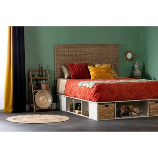 Queen Lilak Headboard Beige - South Shore image {3}