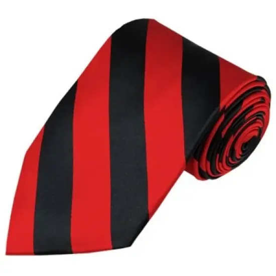 Men's 2.75 W And 58 L Inch With 0.75 Inch Stripe Width College Stripe Slim Woven Necktie image {21}