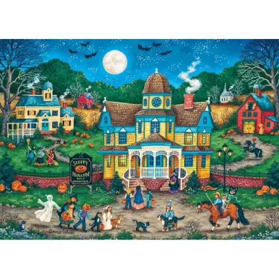 MasterPieces 1000 Piece Halloween Jigsaw Puzzle - The Tag Along image {2}