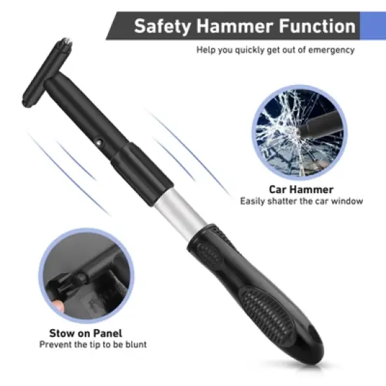 AstroAI Microfiber Car Windshield Cleaner, Car Window Cleaner Kit with 4 Reusable Pads image {4}