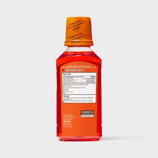 Daytime Cold & Flu Multi-symptom Relief Liquid - 12 fl oz - up&up&trade; image {2}