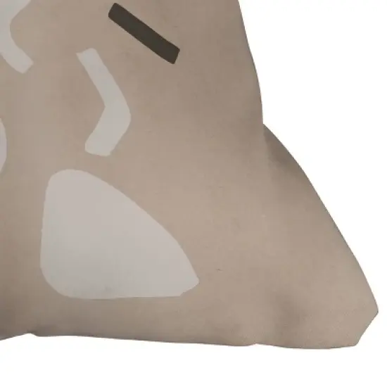 16"x16" Deny Designs Cortney Herron Abstract Outdoor Throw Pillow: Polyester Fill, Plain Weave, All Ages, Sewn Seam Closure image {2}