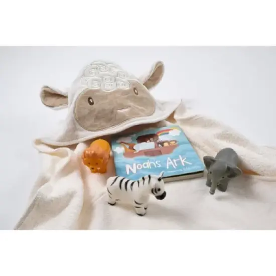 Tickle & Main Noahs Ark Baptism Gifts for Boys, Ark Toy Gift Set for Baby Shower and Birthday, Fun 5-Piece Set Includes Story Book image {4}