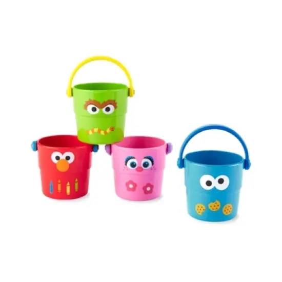 Skip Hop Sesame Street Stack & Pour Bath Bucket image {6}
