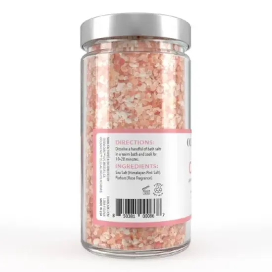 Olivia Care Rose Bath Salts - Calm - 12oz image {2}