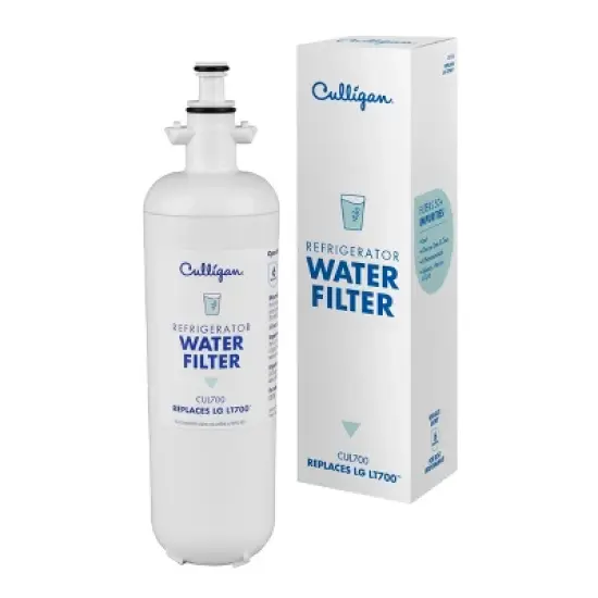 Culligan CUL700 Replacement LG (LT700P) Refrigerator Water Filter: Filters Odors, Lead, Chlorine, Microplastics, VOCs image {10}