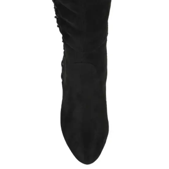 Journee Collection Womens Abie Tru Comfort Foam Stiletto Over The Knee Boots image {3}