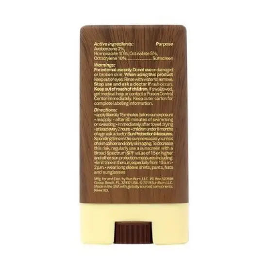 Sun Bum Sunscreen Face Stick - SPF 30 - 0.45oz image {4}