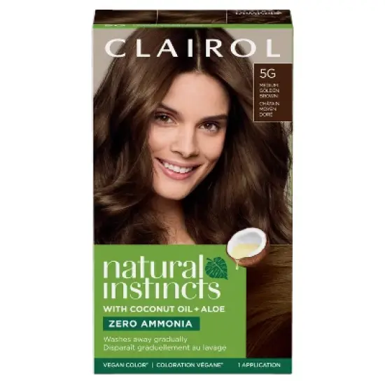 Natural Instincts Clairol Demi-Permanent Hair Color Cream Kit - Brown image {14}