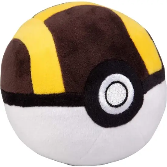 PoK?MoN Pok?ball Plush 5-Pack - Includes Poke, Master, Ultra, Quick, Luxury Ball - Soft Stuffed Poke Balls with Weighted Bottom - 4" Each - Ages 2+ image {6}