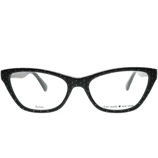 Kate Spade  7RM Womens Cat-Eye Eyeglasses Bkgdtbcqn 51mm image {1}