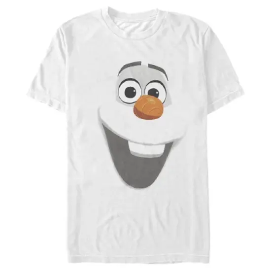 Men's Frozen Olaf Face T-Shirt image {2}