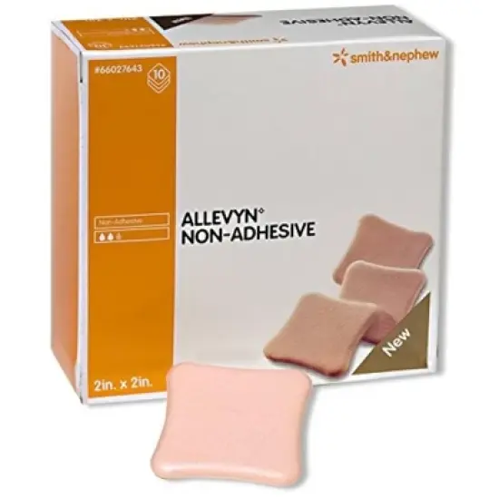 Smith & Nephew 66027643 Foam Allevyn 2 in. x 2 in. (Each) image {2}