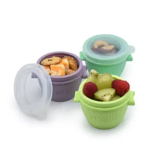 Melii Silicone Snap & Go Pods - 2oz/6pk image {3}