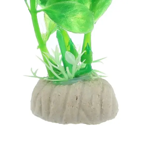 Unique Bargains Aquarium Plants Decorations Artificial Aquatic Plant Green image {4}