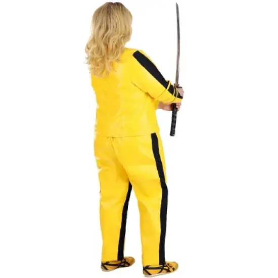HalloweenCostumes.com Women's Kill Bill Beatrix Kiddo Motorcycle Suit Halloween Costume | Kill Bill Costumes image {3}