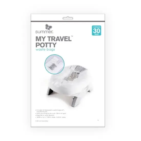 Summer Infant My Travel Potty Disposable Waste Bags - 30ct image {7}