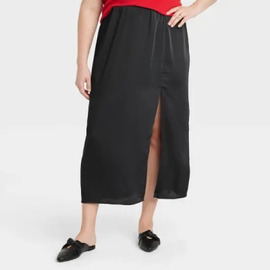 Women's A-Line Maxi Slip Skirt - A New Day&trade; image {3}