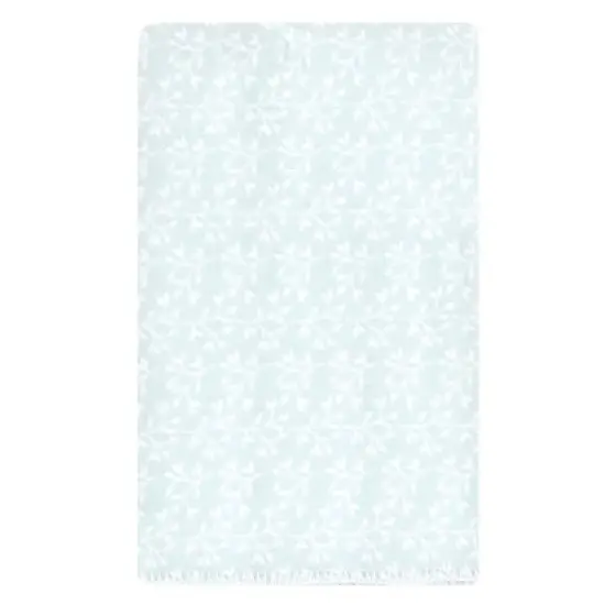 Hudson Baby Infant Girl Cotton Flannel Burp Cloths, Enchanted Forest, One Size image {5}