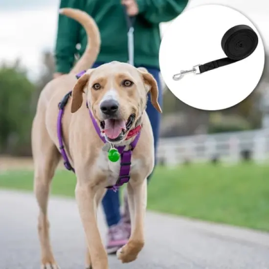 Unique Bargains Training Dog Leash 32.8ft Black 1 Pc image {5}