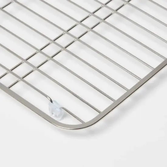 12.5"x 10.5" Wire Sink Mat Silver - Brightroom&trade; image {2}