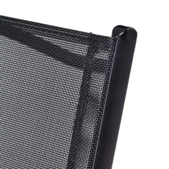 Costway 3 Pcs Bistro Set Garden Backyard Table Folding Chairs Outdoor Patio Furniture image {5}