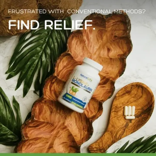 L-Lysine + Monolaurin 600mg image {7}