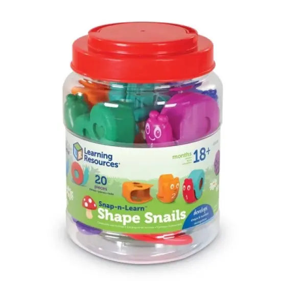 Learning Resources Snap-N-Learn Shape Snails image {3}