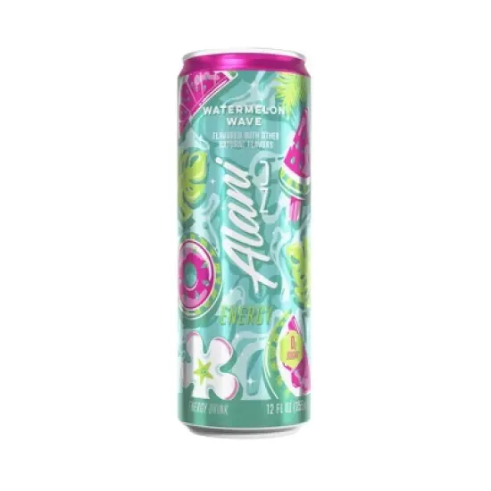Alani Watermelon Energy Drink -12 fl oz Can image {4}
