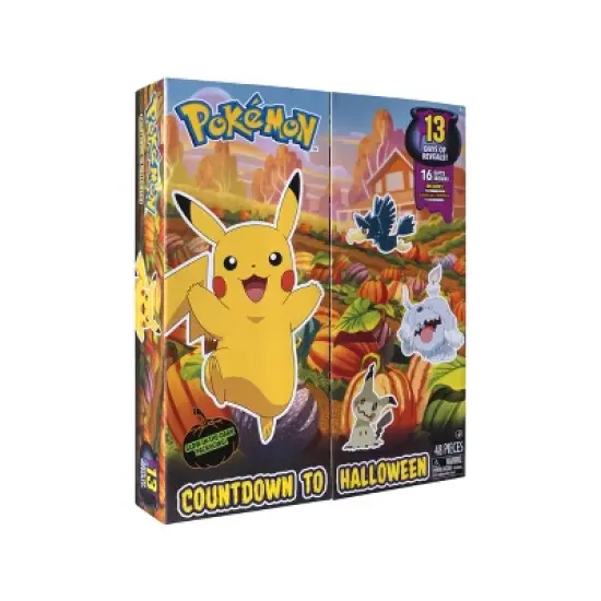 Pok&eacute;mon Battle Figure Multipack (2025 Countdown to Halloween Calendar): 11 Plastic TV & Movie Figures Set image {19}