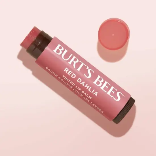 Burt's Bees Tinted Lip Balm - Red Dahlia - 0.15oz image {8}
