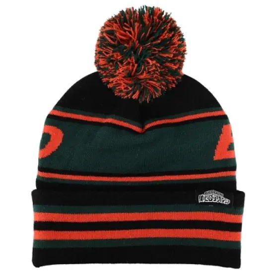 Bioworld My Hero Academia Bakugo Cuff Pom Beanie image {1}