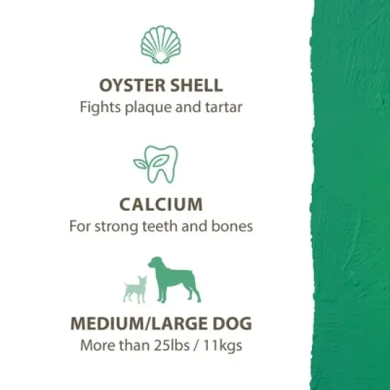 Caledon Farms Plaque Busters All Ages Dental and Hard Fresh Dog Treat Chews with Sweet Potato Flavor - 7oz image {5}