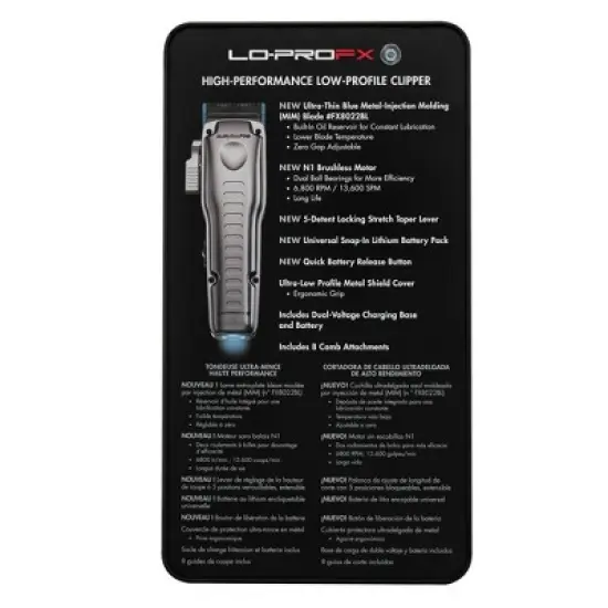 BaBylissPRO FXONE Lo-ProFX High Performance Electric Shaver image {3}