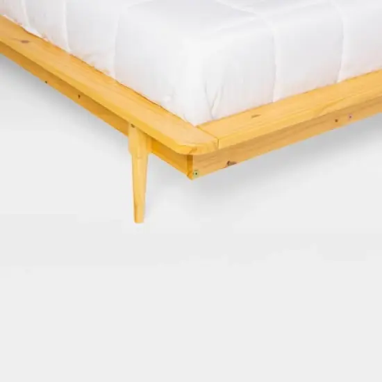 Boho Solid Wood King Platform Bed - Saracina Home image {2}