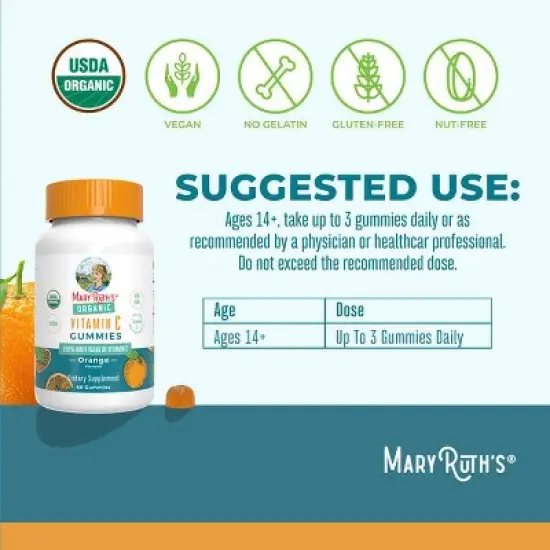 MaryRuth's Organic Vitamin C Gummies image {2}