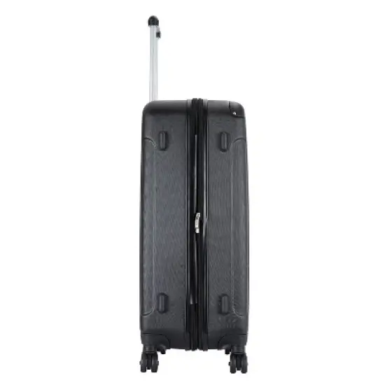 DUKAP Intely Hardside Large Checked Spinner Suitcase with Integrated Digital Weight Scale image {3}