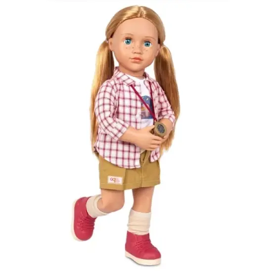 Our Generation Shannon Posable 18" Camping Doll & Storybook image {4}