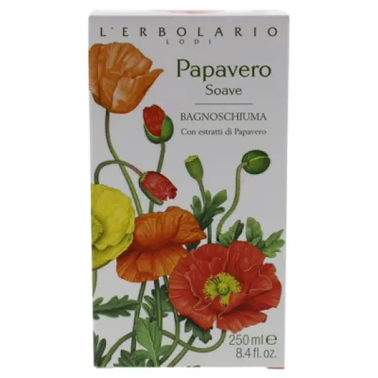Sweet Poppy Shower Gel by LErbolario for Women - 8.4 oz Shower Gel image {4}