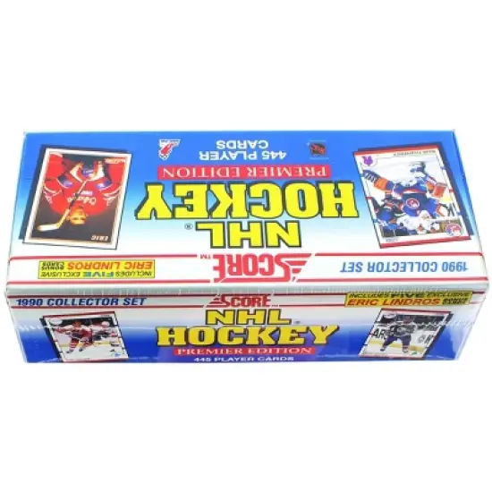Score NHL 1990-91 Score Hockey Factory Set | 445 Cards image {2}