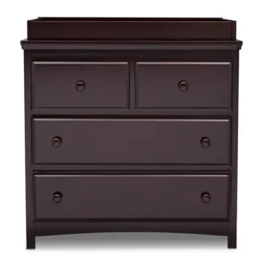 Delta Children Emerson 3 Drawer Dresser with Changing Top image {10}