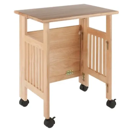 Foldable Printer Stand Natural - Winsome image {2}