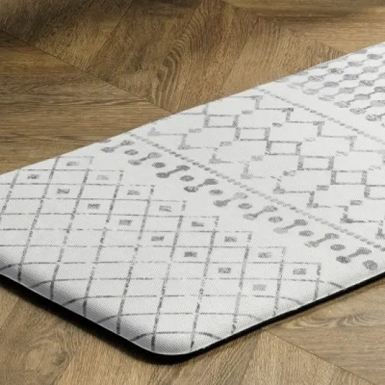 nuLOOM Moroccan Blythe Anti Fatigue Kitchen or Laundry Room Comfort Mat image {5}