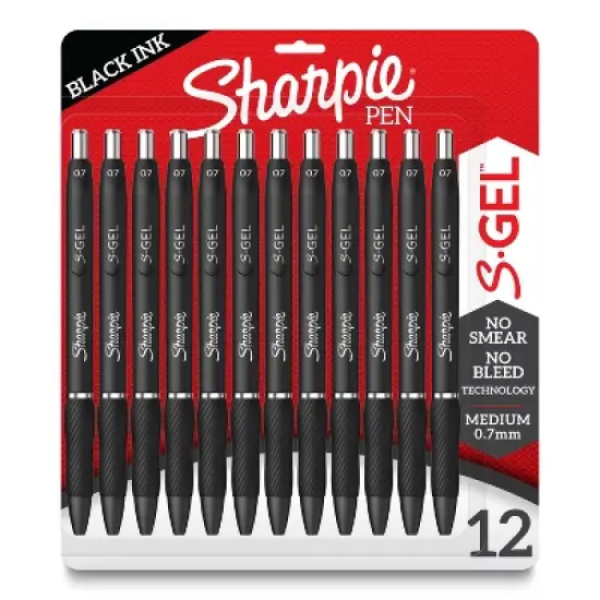 Sharpie Gel Pens S-Gel 0.7mm Black image {6}