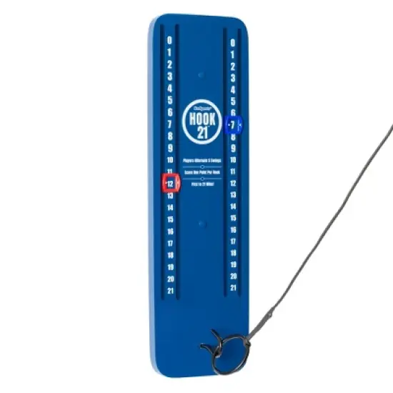 GoSports Hook 21 Ceiling Mount Ring Swing Game - Play Indoors or Outdoors image {5}