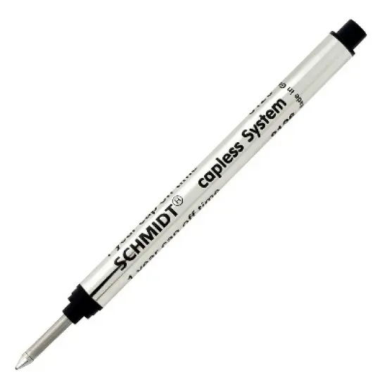Schmidt Ink Schmidt 8126 Rollerball Long Capless Refill Fine Black 2 Pack (SC58123) image {2}
