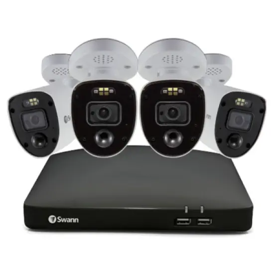 Swann Enforcer 4 Camera 8 Channel 4K Ultra HD DVR Security System - SODVK-856804RL image {1}