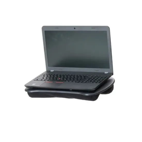 Mind Reader Portable Laptop Lap Desk with Handle, Black image {1}