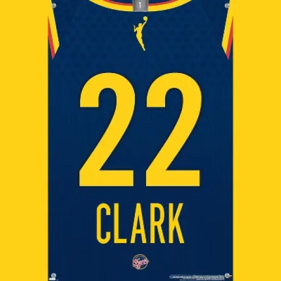 Trends International WNBA Indiana Fever - Caitlin Clark Jersey Unframed Wall Poster Prints image {3}